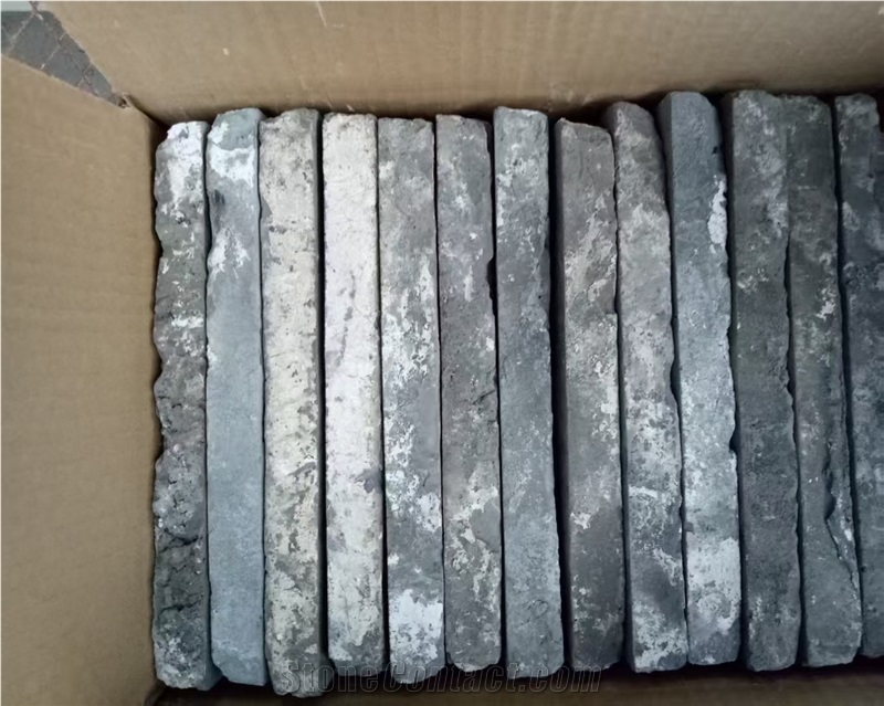 Antique  Gray Thin-Bricks Terracotta Tiles For Wall Decor