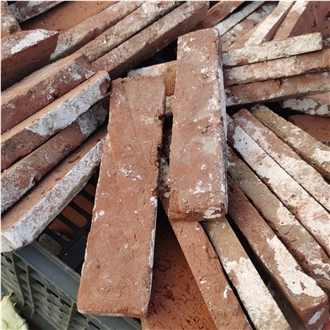 Reclaimed Red Brick Veneers Terracotta Tiles