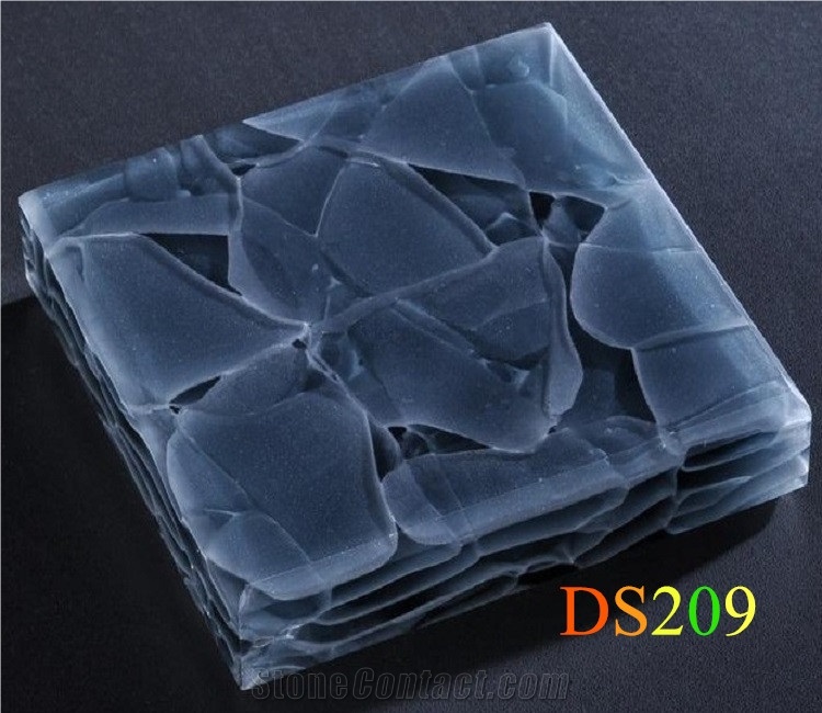 Azurite Glass Slabs