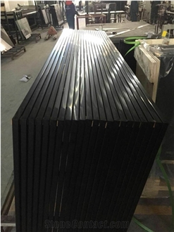 Black Nano Glass Stone Slabs