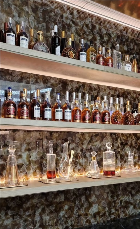 Caramel Glass Slabs