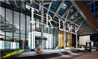 External Facade Jade Glass Panel