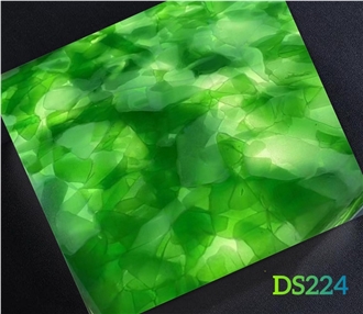 Green Forest Glass Slabs