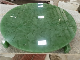 Green Jade Glass Slabs