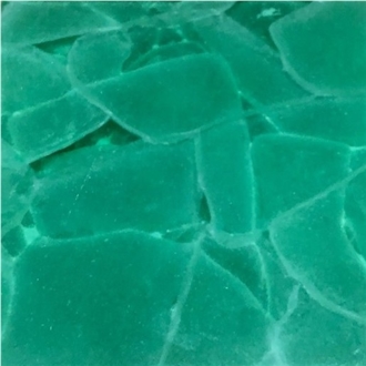 Green Jade Glass Slabs
