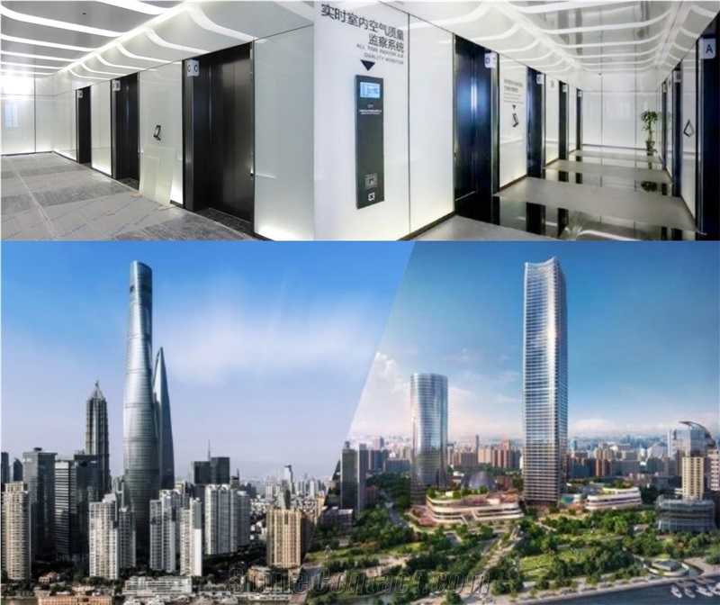 Jade Glass Exterior Curtain Wall