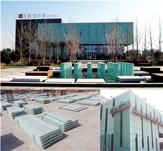 Jade Glass Exterior Curtain Wall