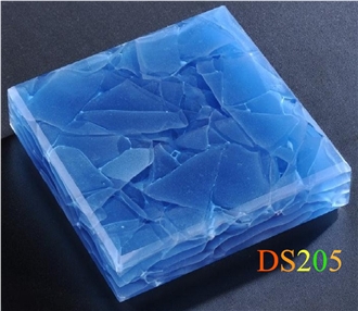 Laminated Jade Glass Slabs,Walling Glass Stone Panels