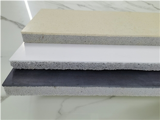 Lightweight Foam Backed Micro Crystal Crystallized Stone Panels