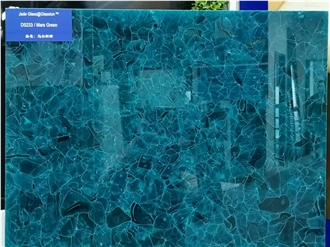 Mars Green Glass Slabs