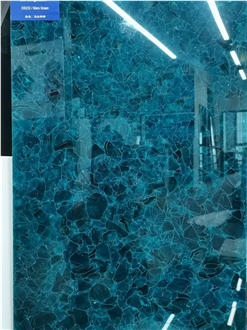 Mars Green Glass Slabs