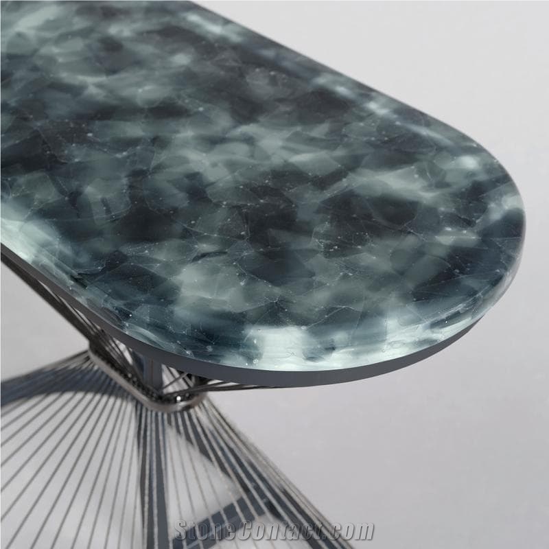 Recycled Glass Table Tops