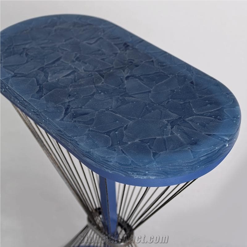 Recycled Glass Table Tops
