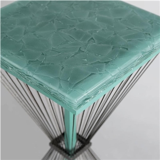 Recycled Glass Table Tops