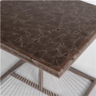 Recycled Glass Table Tops
