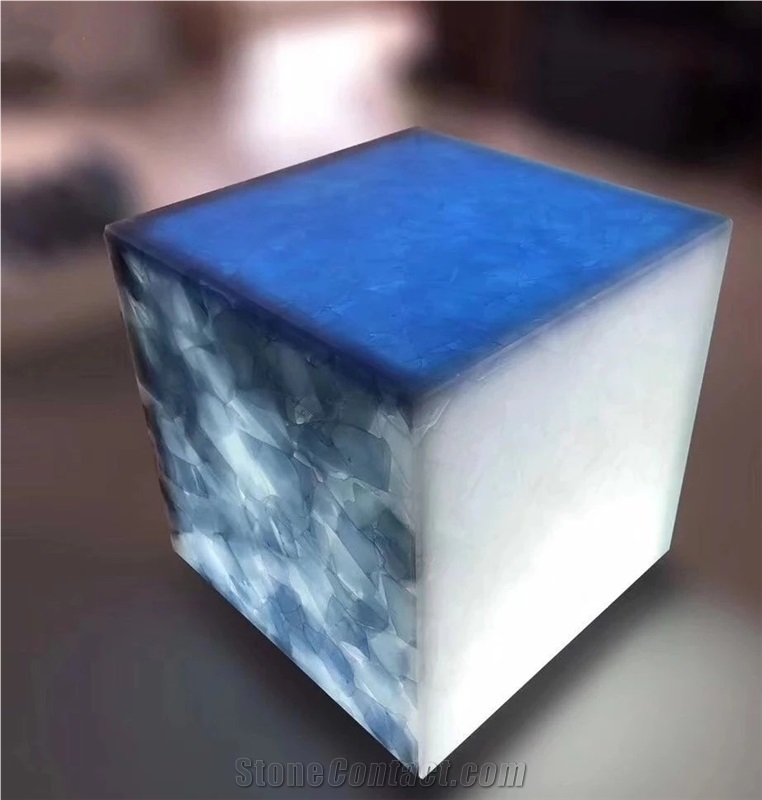 Special Laminated Jade Glass Slab For Interior & Exterior