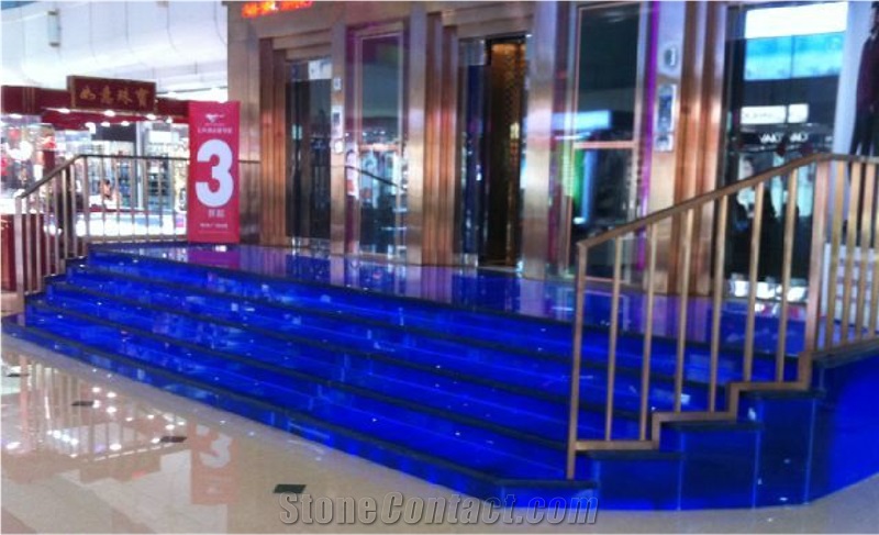 Special Laminated Jade Glass Slab For Interior & Exterior