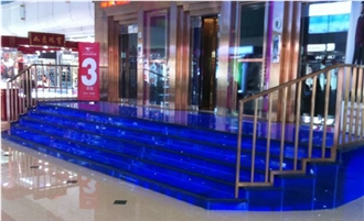 Special Laminated Jade Glass Slab For Interior & Exterior