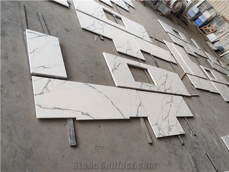 5107 Paonazzo Verona Quartz Project Bathroom Vanity Tops