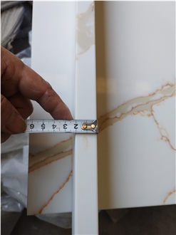 Calacatta Gold Marble-Look Quartz Quartz Slabs