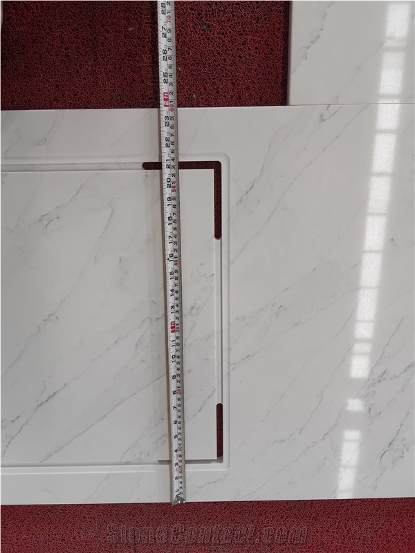 Elegant Beige 5120 Chole Quartz Artificial Stone Countertop