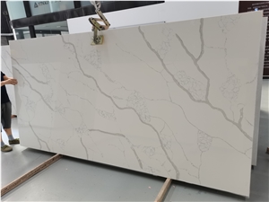 Popular Laza White Artificial Quartz Kitchen Countertops