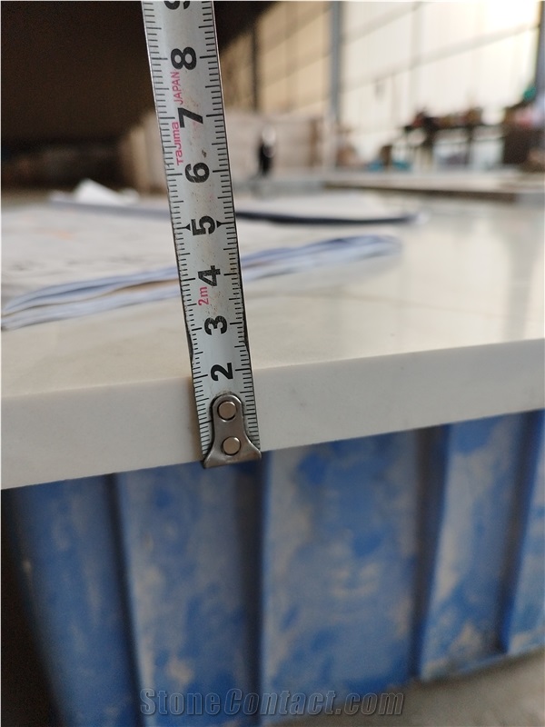 White 5055 Diana Extra Quartz Artificial Stone Countertop