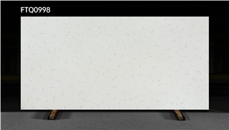 3200*1600*18Mm Calacatta Quartz Slabs