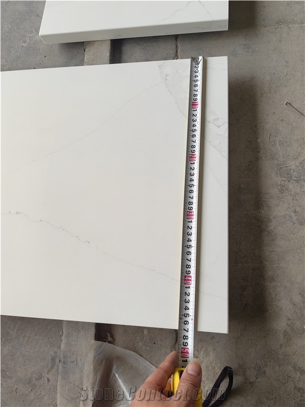 5001 Calacatta Ethereal Quartz Slabs