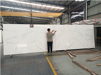 5058 Calacatta Ocean Quartz Slabs