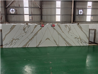 5072 Calacatta Stella Quartz Slabs