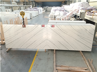 5093 Calacatta Sivec Quartz Slabs
