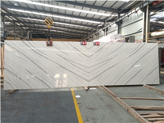 5093 Calacatta Sivec Quartz Slabs