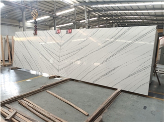 5093 Calacatta Sivec Quartz Slabs