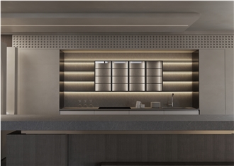 Calacatta Grey Artificial Quartz Slabs