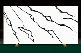 Classic Artifical Panda White Quartz Slabs