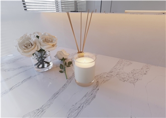 High Quality White Artificial Stone Bath Countertop