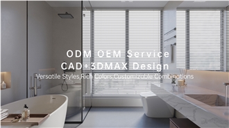 High Quality White Artificial Stone Bath Countertop