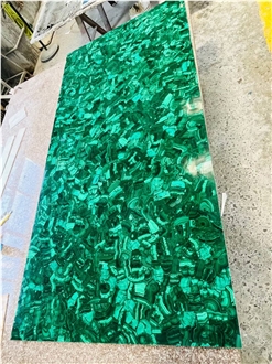 Modern Design Green Malachite Gemstone Slabs