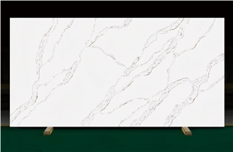 Super White Quartz Artificial Stone Bath Countertop