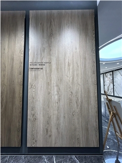 1600*3200 MAPLE White Wood Texture Marble Look Porcelain