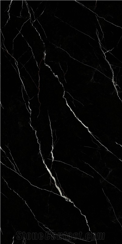 China Apollion Black Polish 1.2Cm Sintered Stone Floor