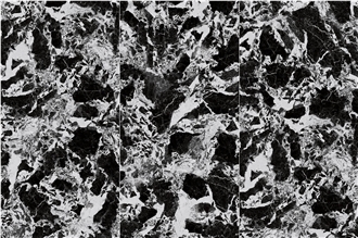 Najafabad Black Matt 1.2Cm Marble Look Sintered Stone