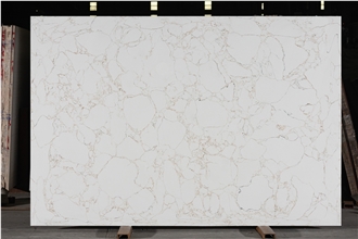 Golden Weaver Engineered Marble Quartz Slabs