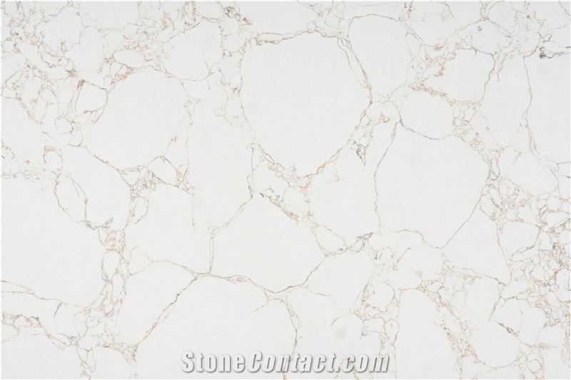 Golden Weaver Engineered Marble Quartz Slabs