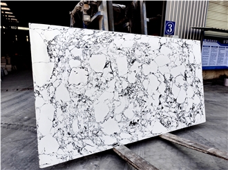 X21 Jade Panda White Quartz Slabs