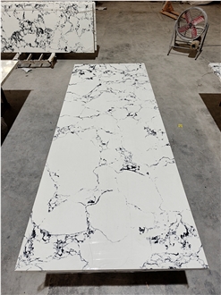X22 Panda White Quartz Slabs