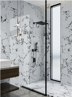 X22 Panda White Quartz Slabs