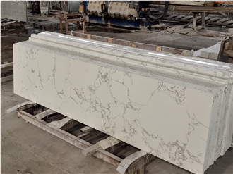 X28 Calacatta Galaxy Quartz Slabs