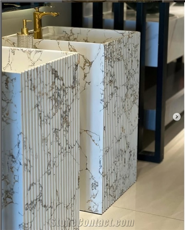 Artificial Marble Engineered Stone- Quartz Slabs